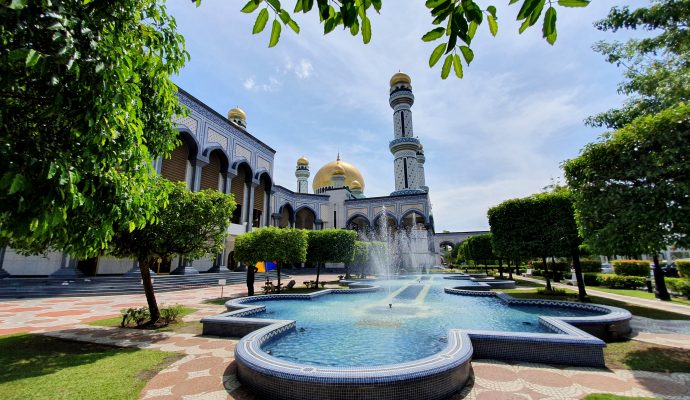 Jame Asr Hassanil Bolkiah Mosque Southeast Asia Travel