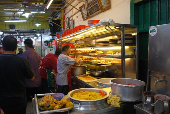 Line Clear Nasi Kandar, Penang, Malaysia. Image © Mike Aquino, used with permission.