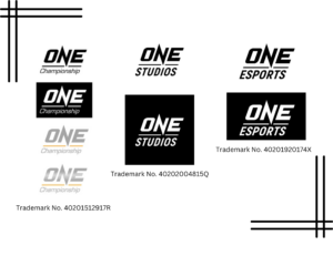 One Championship’s registered trademarks 